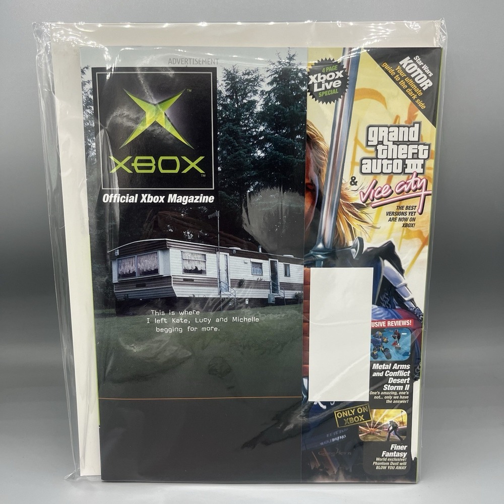 Official Xbox Magazine (No Demo Disc) November 2003 Issue #24 LOTR